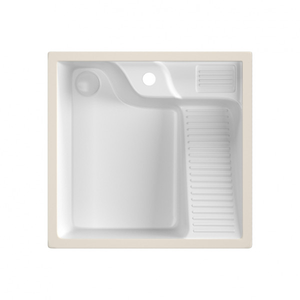 Раковина над стиральной машиной Abber Rechteck 54,5x52x13 белая (AC2224R) Раковина над стиральной машиной Abber Rechteck 54,5x52x13 белая (AC2224R)