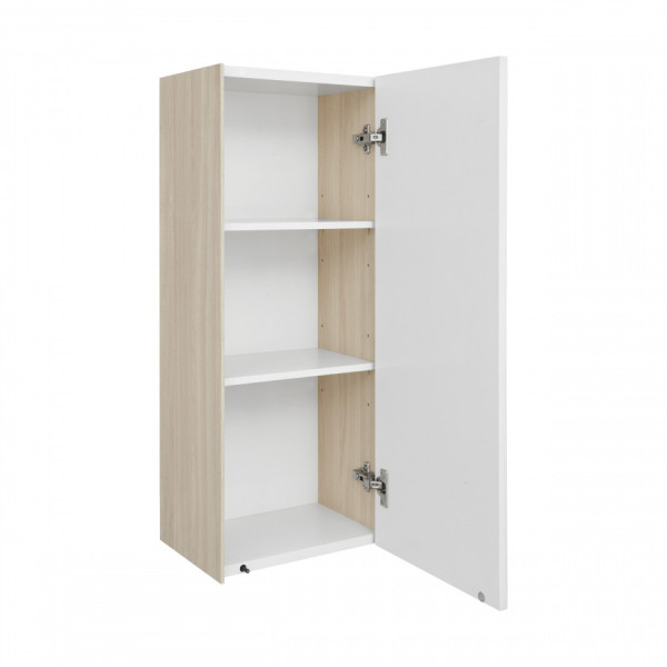 Шкаф подвесной Aquaton Асти 346x250x850 белый, ясень шимо (1.A262.9.03A.X01.0) Шкаф подвесной Aquaton Асти 346x250x850 белый, ясень шимо (1.A262.9.03A.X01.0)