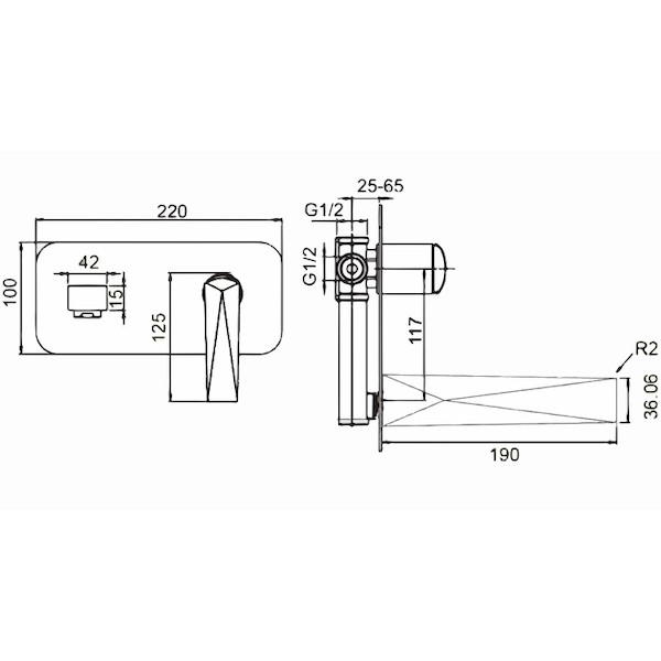 Смеситель для раковины Boheme Venturo белый+золото (385-W) Смеситель для раковины Boheme Venturo белый+золото (385-W)