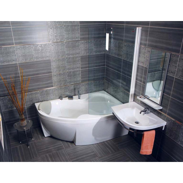 Ванна акриловая Ravak Rosa II 160х105 R без гидромассажа (CL21000000) Ванна акриловая Ravak Rosa II 160х105 R без гидромассажа (CL21000000)