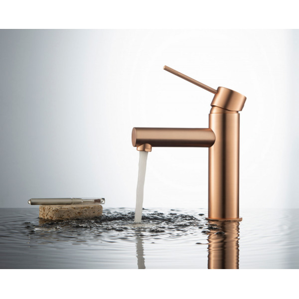 Смеситель для раковины Timo Saona розовое золото (2361/19F) Смеситель для раковины Timo Saona розовое золото (2361/19F)