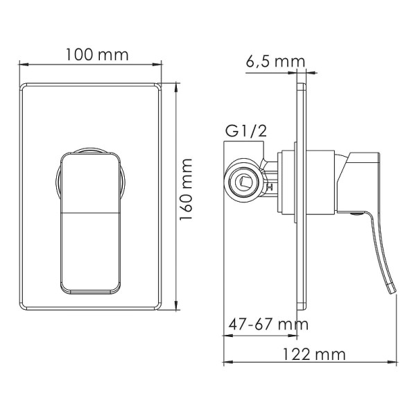 Смеситель для раковины WasserKRAFT бронзовый (A16573) Смеситель для раковины WasserKRAFT бронзовый (A16573)