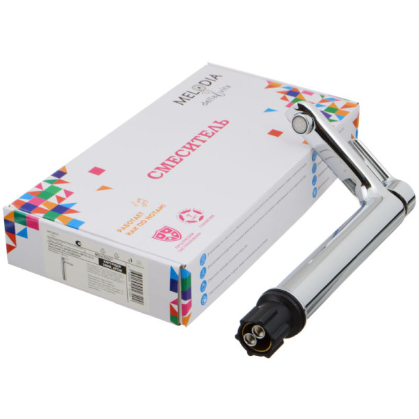 Смеситель для раковины Melodia della vita Metallica хром (MDV35521) Смеситель для раковины Melodia della vita Metallica хром (MDV35521)