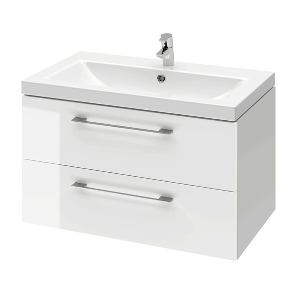 Тумба подвесная Cersanit Lara белый (SB-SZ-LARA-CO80/Wh)