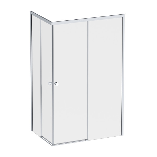 Душевой уголок AM.PM X-joy 120x80 стекло прозрачное, профиль хром матовый (W94G-403-120280-MT1K)