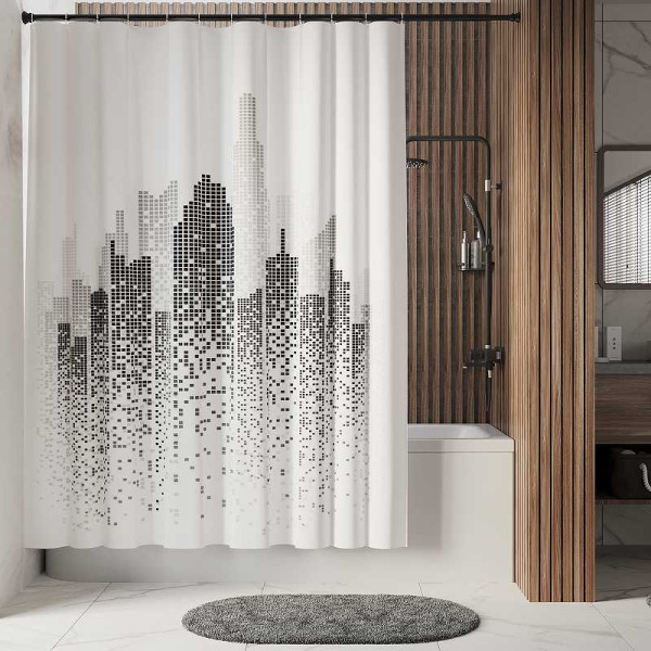 Душевая шторка для ванны Wasser Kraft Leine 180х200 (SC-38101) Душевая шторка для ванны Wasser Kraft Leine 180х200 (SC-38101)