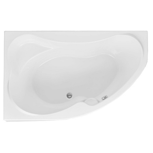 Ванна акриловая Aquanet Capri 160х100 L без гидромассажа