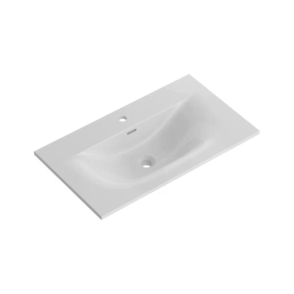 Раковина мебельная Uno BelBagno 81x46 белая глянцевая (BB-8099-80)