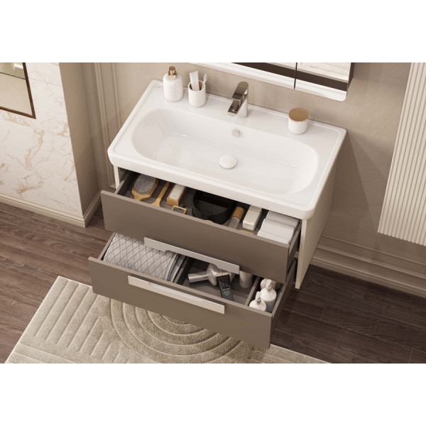 Тумба подвесная Aquaton Ар-Деко 806x453x450 кашемир (1.A280.4.01D.D6E.0)