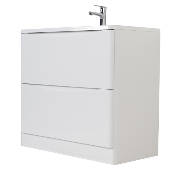 Тумба напольная BelBagno Acqua 90 Bianco Lucido (Acqua-900-2C-PIA-BL) Тумба напольная BelBagno Acqua 90 Bianco Lucido (Acqua-900-2C-PIA-BL)