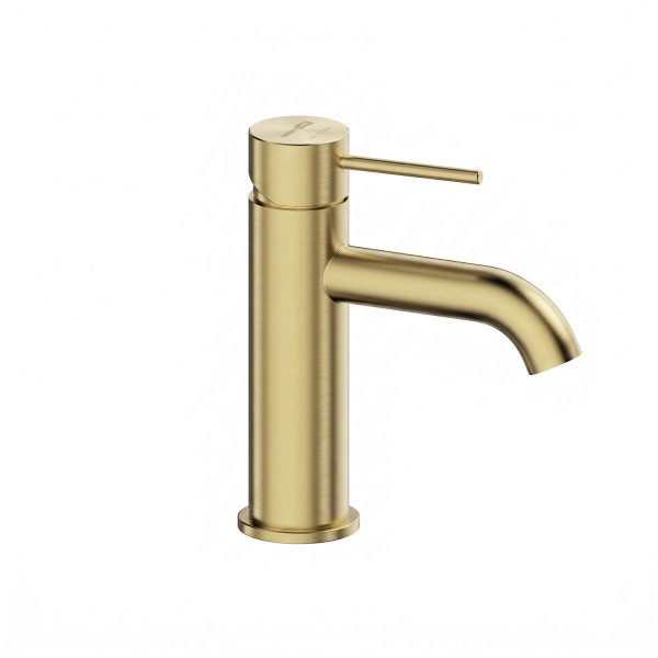 Смеситель для раковины WasserKRAFT Нирс (Niers) золото матовое (3005BG)