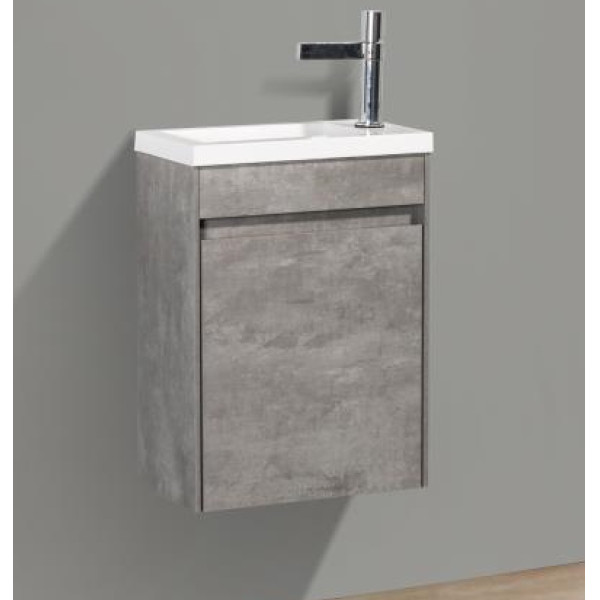 Тумба подвесная с дверкой BelBagno Pietra Mini 40-L Stucco Cemento (PIETRA MINI-400-1A-SO-SCM-L) Тумба подвесная с дверкой BelBagno Pietra Mini 40-L Stucco Cemento (PIETRA MINI-400-1A-SO-SCM-L)