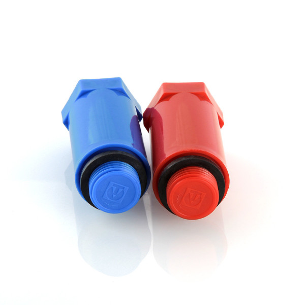 Комплект заглушек для опрессовки 1/2"Н Valtec (синяя+красная) VTp.792.M.04