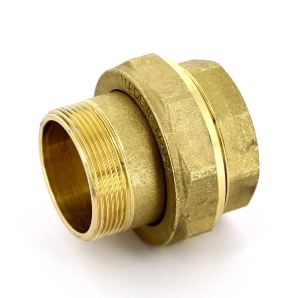 Сгон прямой Itap 2" ВН (латунь, с плоской прокладкой) (1510200) Сгон прямой Itap 2" ВН (латунь, с плоской прокладкой) (1510200)