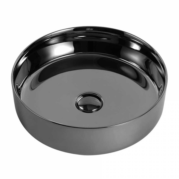Раковина накладная Abber Bequem серебро (AC2109GS) Раковина накладная Abber Bequem серебро (AC2109GS)