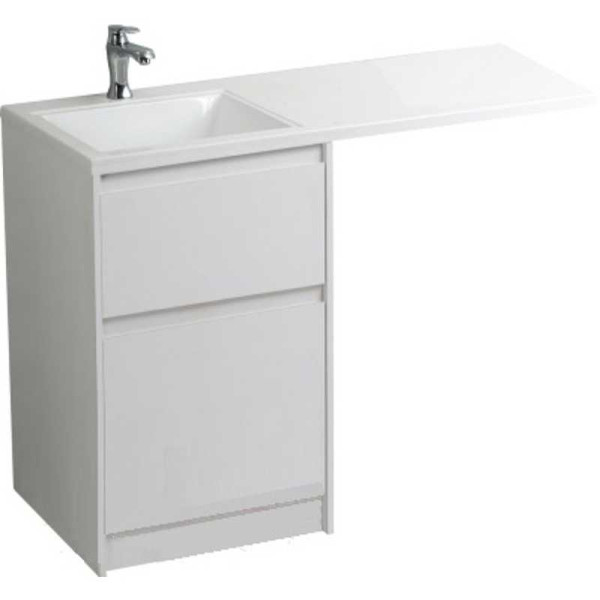 Тумба напольная BelBagno Kraft-LVD 120 Bianco Opaco (Kraft-LVD-580/1200-2C-PIA-BO)