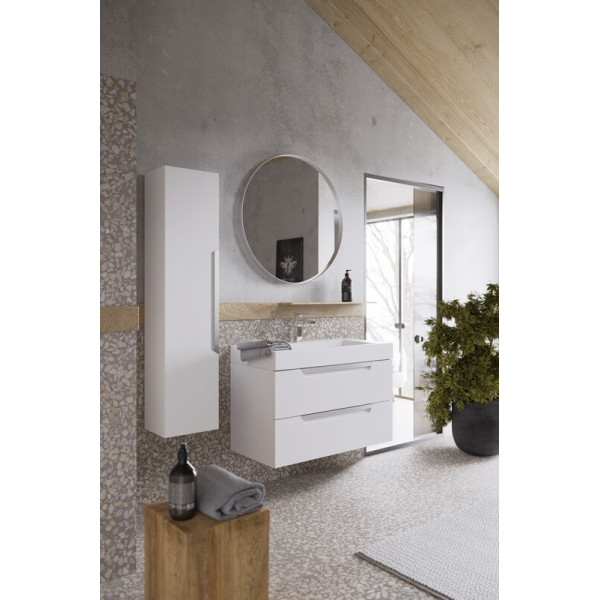 Пенал подвесной Aqwella Cube 300x250x1330 белый глянец (CUB0503W) Пенал подвесной Aqwella Cube 300x250x1330 белый глянец (CUB0503W)