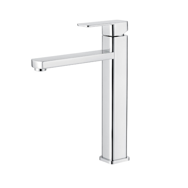 Смеситель для раковины Ledeme картридж д.35мм высокий (L1133)