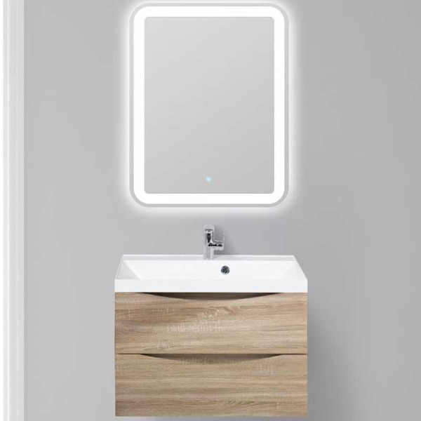 Тумба подвесная BelBagno Marino 70 Rovere Bianco (MARINO-700-2C-SO-WO-P)