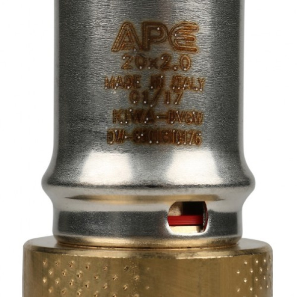 Соединение прямое 26*20 Stout (пресс, латунь) SFP-0004-002620 Соединение прямое 26*20 Stout (пресс, латунь) SFP-0004-002620