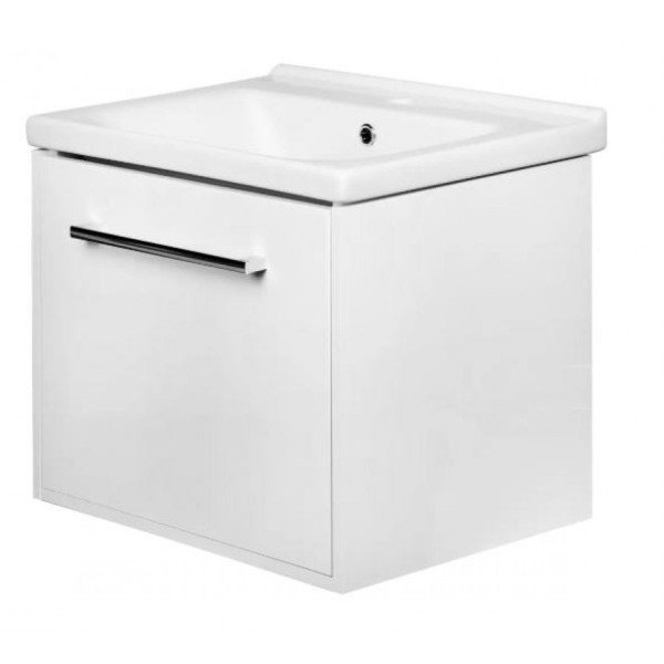 Тумба подвесная Aquaton Мерида 582x429x478 белый (1.A232.4.01M.F01.0) Тумба подвесная Aquaton Мерида 582x429x478 белый (1.A232.4.01M.F01.0)