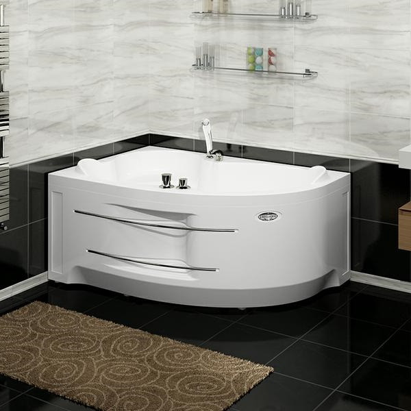 Ванна акриловая Радомир Ирма 160*105 L, с каркасом (2-01-0-1-1-229)