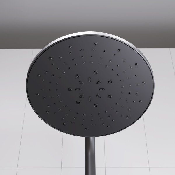 Душевая система Dorff Futura с душевым набором черный (D0710522)