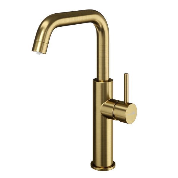 Смеситель для кухни WasserKRAFT золотой (A8587)