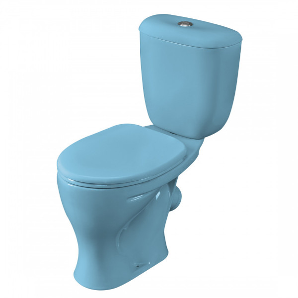 Унитаз-компакт Santeri Воротынский голубой 360x670x787 с сиденьем полипропилен голубой (1.P401.7.S06.00B.F)