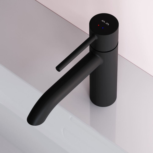 Смеситель для раковины AM.PM Libre черный (F6002222)
