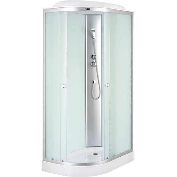 Душевая кабина Niagara 1200*800*2150 R стекло матовое, профиль хром (NG-4312 R)