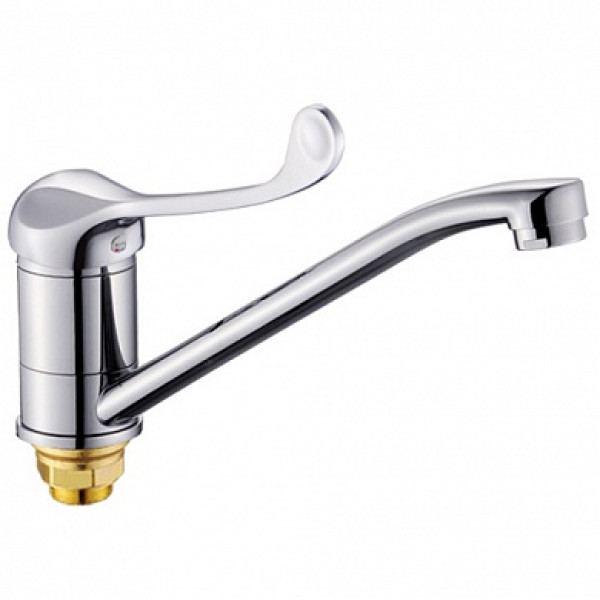 Смеситель для кухни L4905 хром, хирургический, длинный излив Ligeya (L4905 Ligeya)