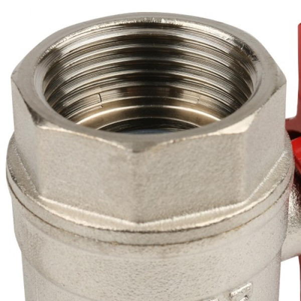 Кран 1" ВВ шаровый Stout стандартнопроходной (чёрная бабочка) SVB-0012-000025 Кран 1" ВВ шаровый Stout стандартнопроходной (чёрная бабочка) SVB-0012-000025