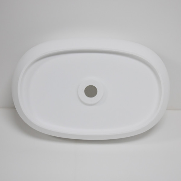 Раковина накладная Stein (белый матовый)