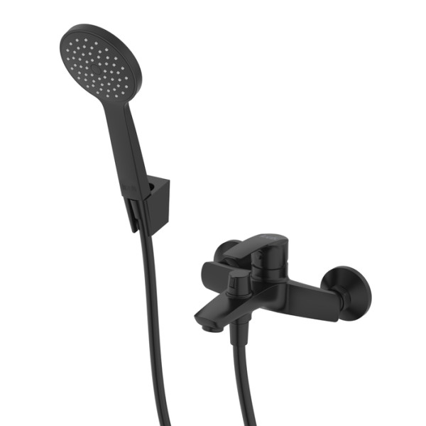 Смеситель для ванны и душа Iddis Ray с душевым комплектом (RAYBL02i02)