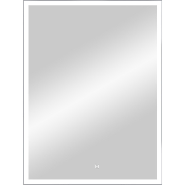 Зеркало с подсветкой Континент Frame Silver LED 700х1200 (ЗЛП2011)