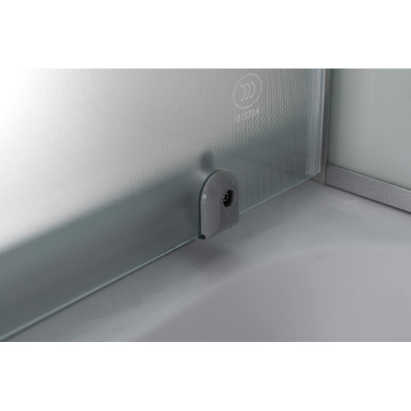 Душевая кабина Loranto 80x100x215 стекло матовое, профиль сатин (CS-5180-13R F)