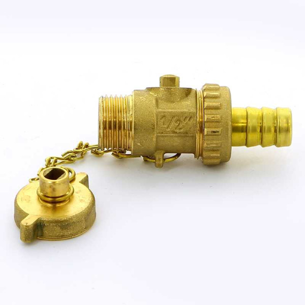 Кран Itap 1/2" Н шаровый сливной с заглушкой (латунный штуцер) (1390012) Кран Itap 1/2" Н шаровый сливной с заглушкой (латунный штуцер) (1390012)