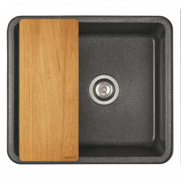 Мойка для кухни врезная Aquaton Беллис 510x570x250 графит (1.A724.9.32B.S21.0) Мойка для кухни врезная Aquaton Беллис 510x570x250 графит (1.A724.9.32B.S21.0)