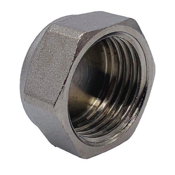 Заглушка 1/2"В Tiemme (никель) (1500200 / 1880N0004)