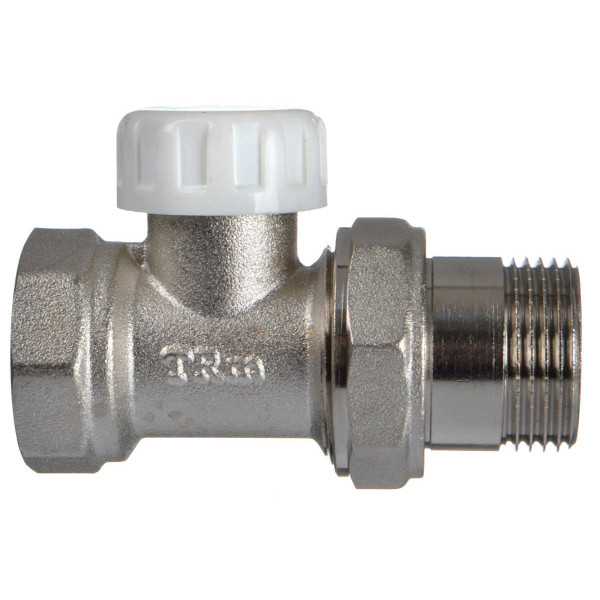 Клапан настроечный прямой 3/4" TeRma (никель) (33958) Клапан настроечный прямой 3/4" TeRma (никель) (33958)