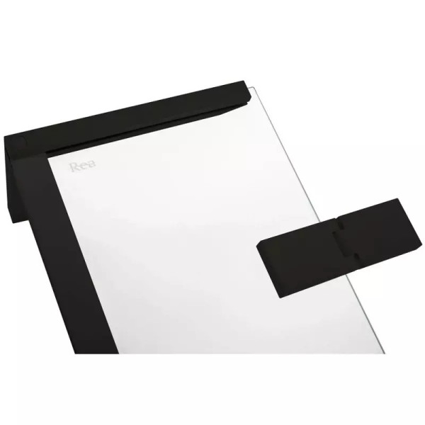 Душевой уголок Rea Hugo 90x90x200 стекло прозрачное, профиль чёрный (REA-K6601) Душевой уголок Rea Hugo 90x90x200 стекло прозрачное, профиль чёрный (REA-K6601)