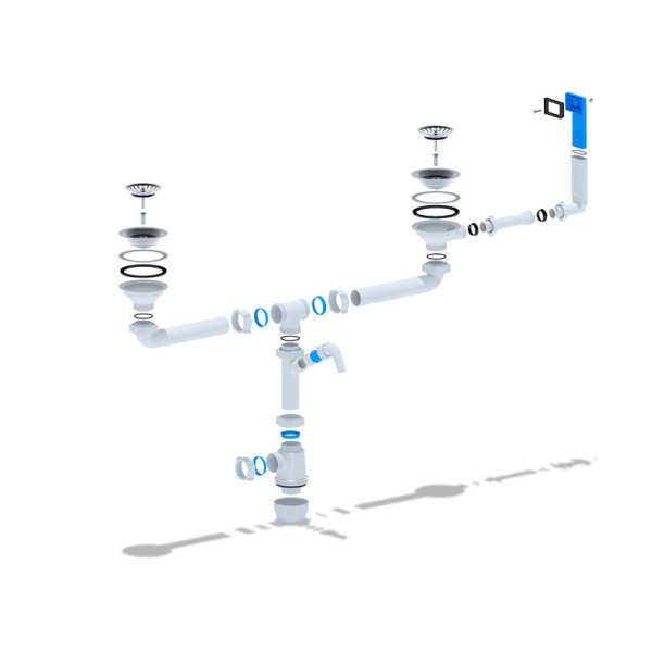 Сифон 40 мм. бутылочный АНИ "Грот" с 2-мя выпусками 3 1/2"*115 мм., с отводом для стир.машины и жестким прямоугольным переливом АНИ пласт (A3545) Сифон 40 мм. бутылочный АНИ "Грот" с 2-мя выпусками 3 1/2"*115 мм., с отводом для стир.машины и жестким прямоугольным переливом АНИ пласт (A3545)