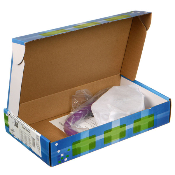 Смеситель для кухни Ex-promt Cross с гибким изливом, хром (Ex102.2-01 purple)