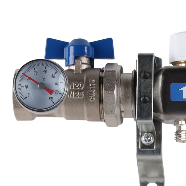 Коллекторная группа Rommer 4 отвода 1"x3/4" в сборе без расходомеров (нерж.сталь) (RMS-3210-000004) Коллекторная группа Rommer 4 отвода 1"x3/4" в сборе без расходомеров (нерж.сталь) (RMS-3210-000004)