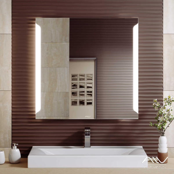 Зеркало с подсветкой Alavann Teneri 80