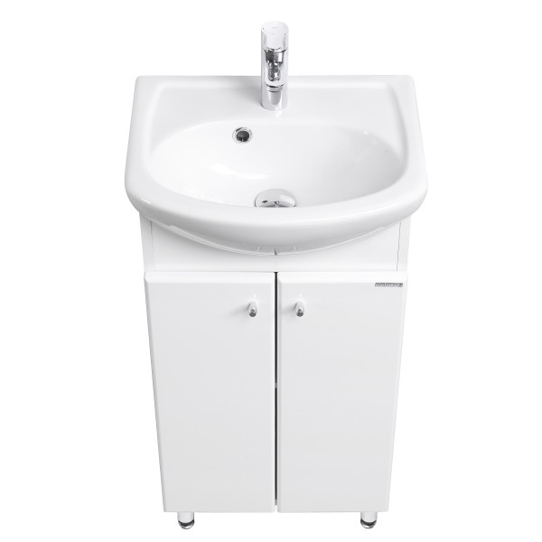 Тумба-умывальник Aquaton Мира Н 45/1WH112449 Раковина Азов-45 (1A1044K1MR010)