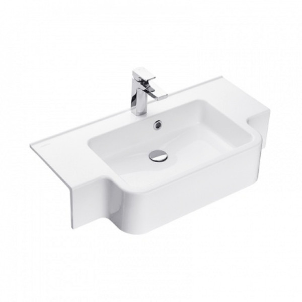 Раковина подвесная Aquaton Hotel 81x40,5x16,5 белый (1.A710.2.31P.I01.0)