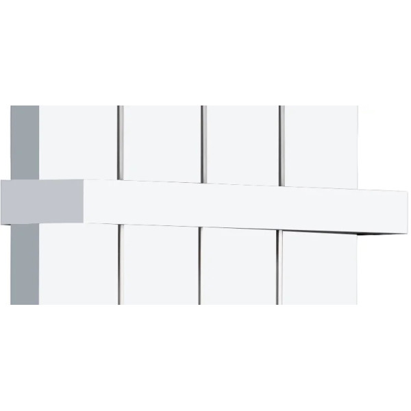 Полотенцедержатель Boheme Flat 268 MW (белый) (725-EXTRA-MW)