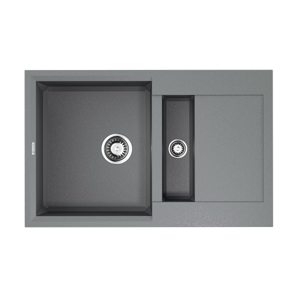 Мойка для кухни врезная Omoikiri Sakaime 78-2-GR Tetogranit/leningrad grey (4993559) Мойка для кухни врезная Omoikiri Sakaime 78-2-GR Tetogranit/leningrad grey (4993559)